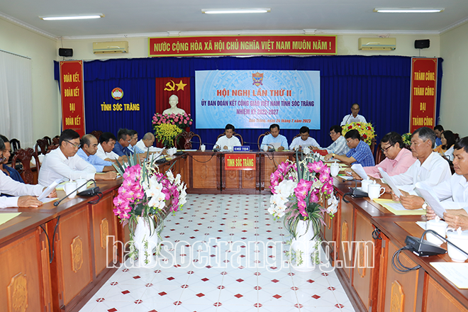 Ủy ban Đoàn kết Công giáo Việt Nam tỉnh tổ chức Hội nghị sơ kết 6 tháng đầu năm 2023