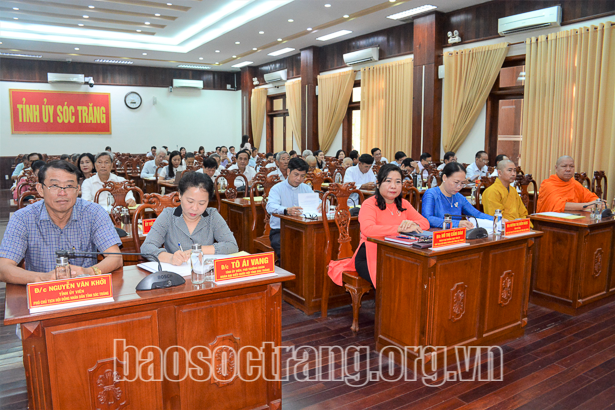 Mặt trận các cấp tập trung hướng về cơ sở