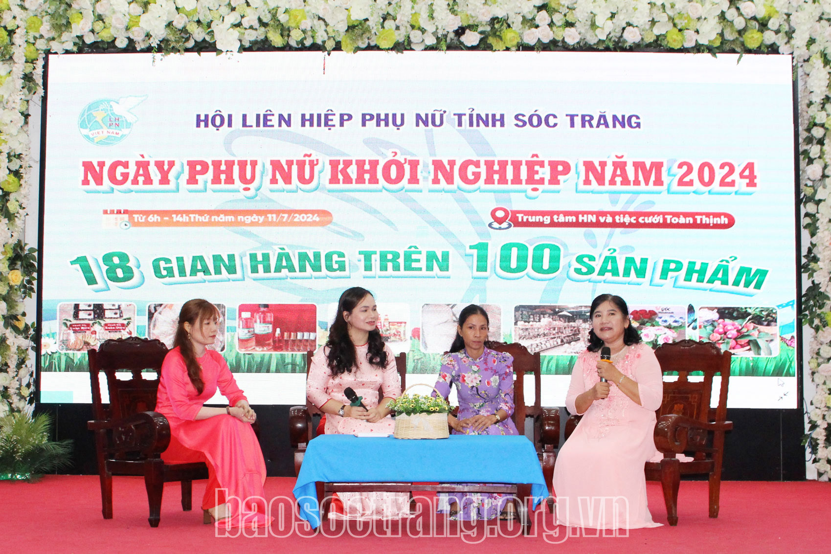 Ngày “Phụ nữ khởi nghiệp” gắn kết Hội thi “Gia đình tài năng”
