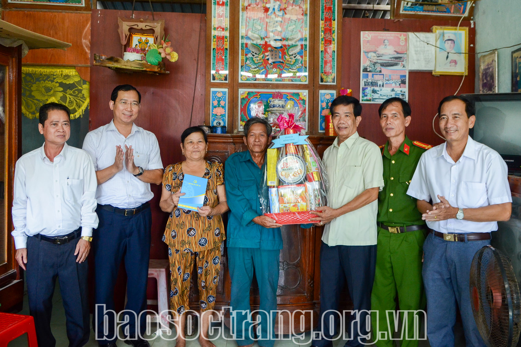 Huyện Mỹ Tú thực hiện tốt công tác chăm lo cho gia đình chính sách, người có công với cách mạng