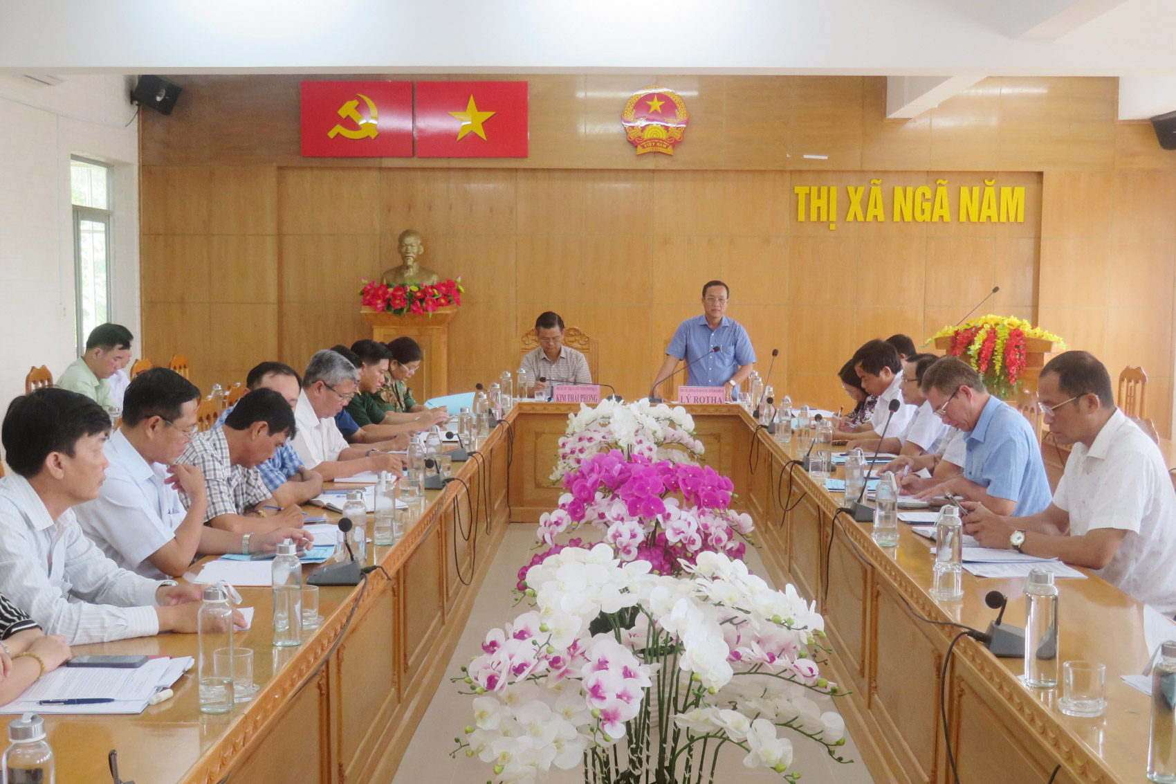 Kiểm tra công tác chuẩn bị Đại hội đại biểu các dân tộc thiểu số thị xã Ngã Năm lần thứ III