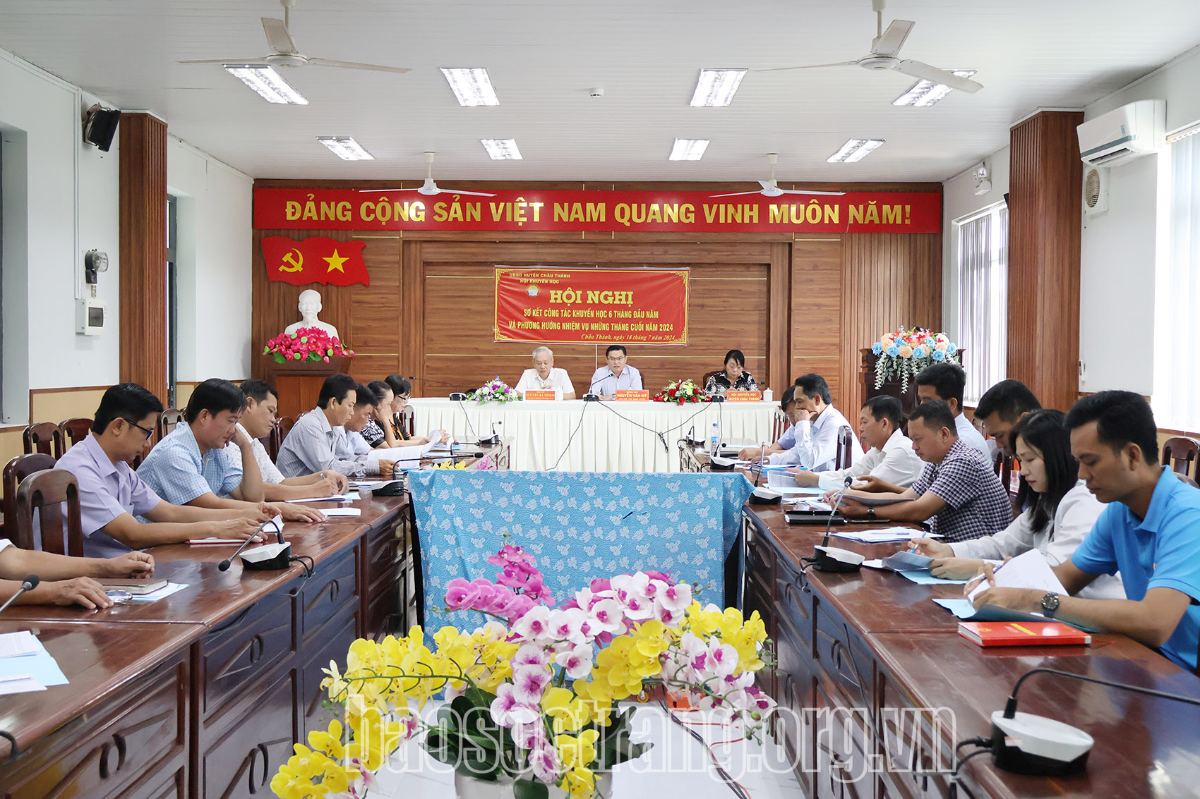 Hội Khuyến học huyện Châu Thành huy động trên 3,5 tỷ đồng khuyến học, khuyến tài