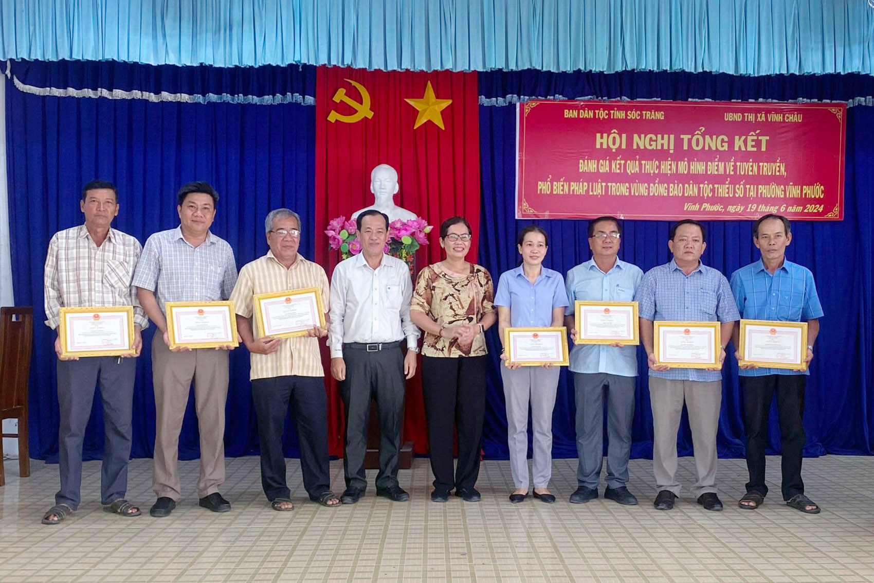 Phường Vĩnh Phước phát huy mô hình điểm trong công tác hòa giải