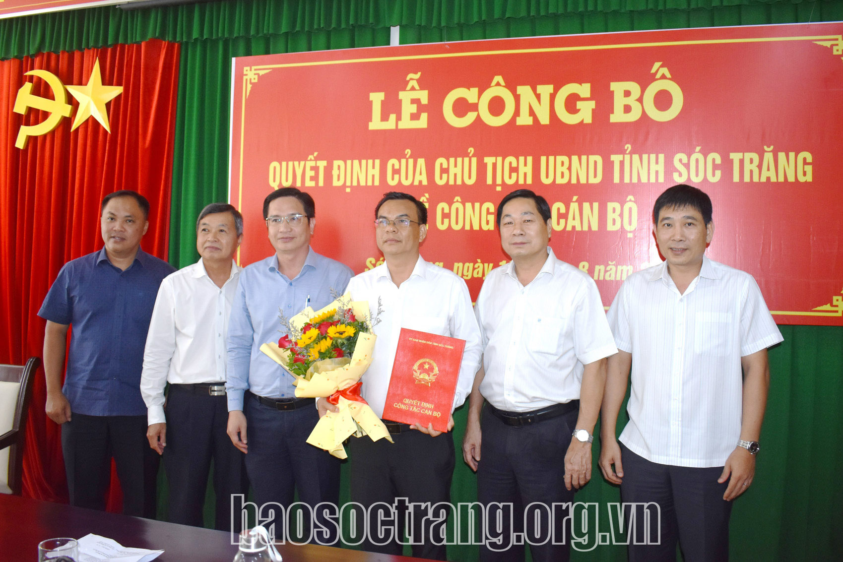 Điều động Phó Giám đốc Sở Kế hoạch và Đầu tư Phạm Ngọc Huệ nhận nhiệm vụ tại UBND huyện Mỹ Xuyên