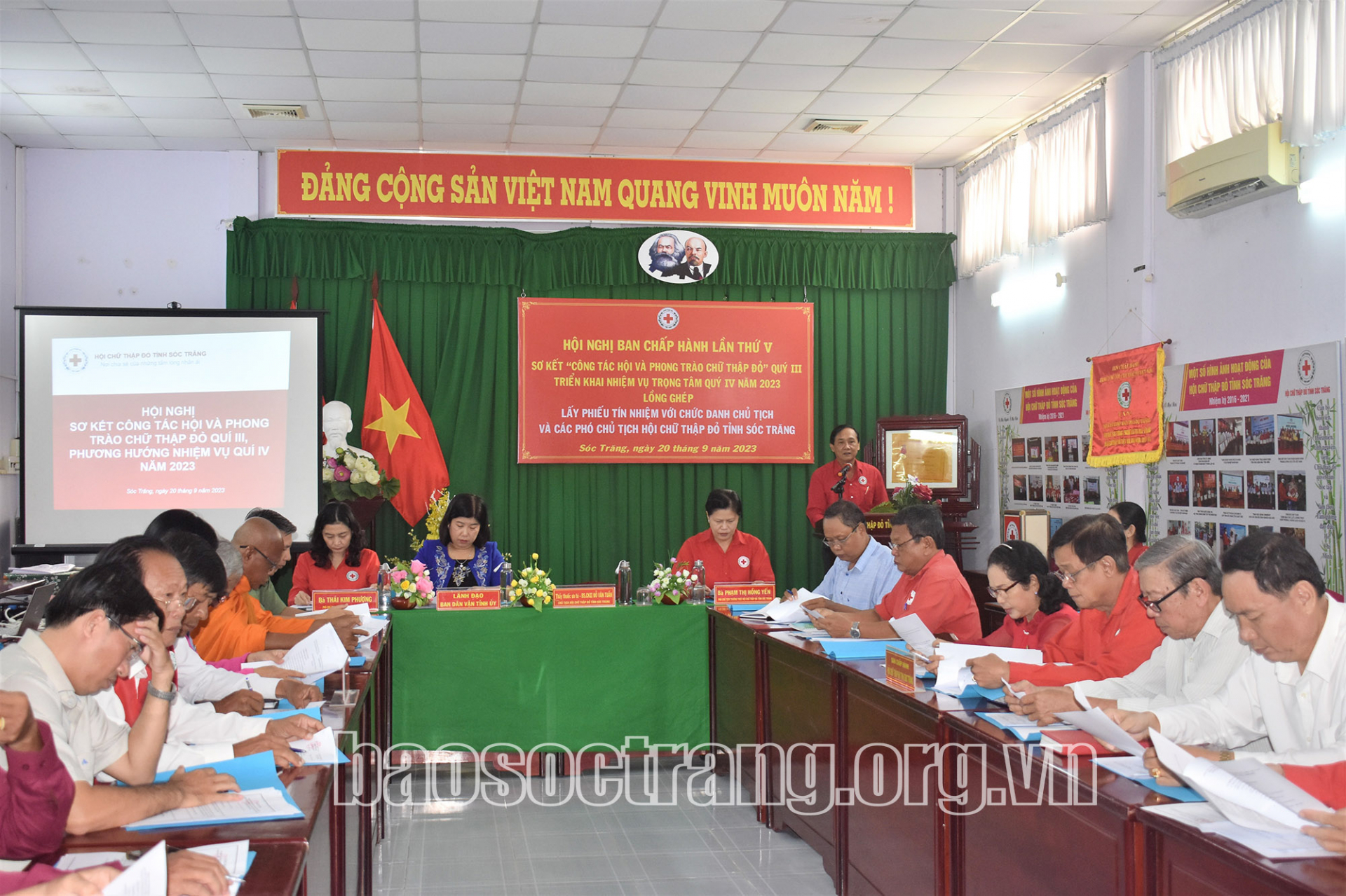 Hội chữ thập đỏ góp phần thực hiện tốt công tác an sinh xã hội trên địa bàn tỉnh