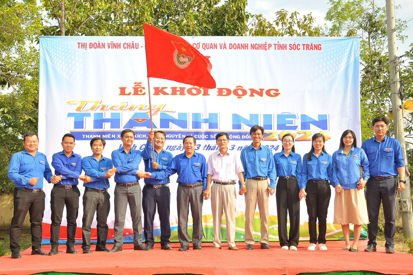 Khởi động Tháng Thanh niên năm 2024 - xung kích, tình nguyện vì cuộc sống cộng đồng