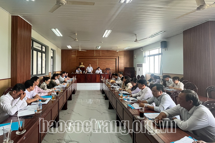 Kiểm tra việc thực hiện chương trình mục tiêu quốc gia tại huyện Châu Thành