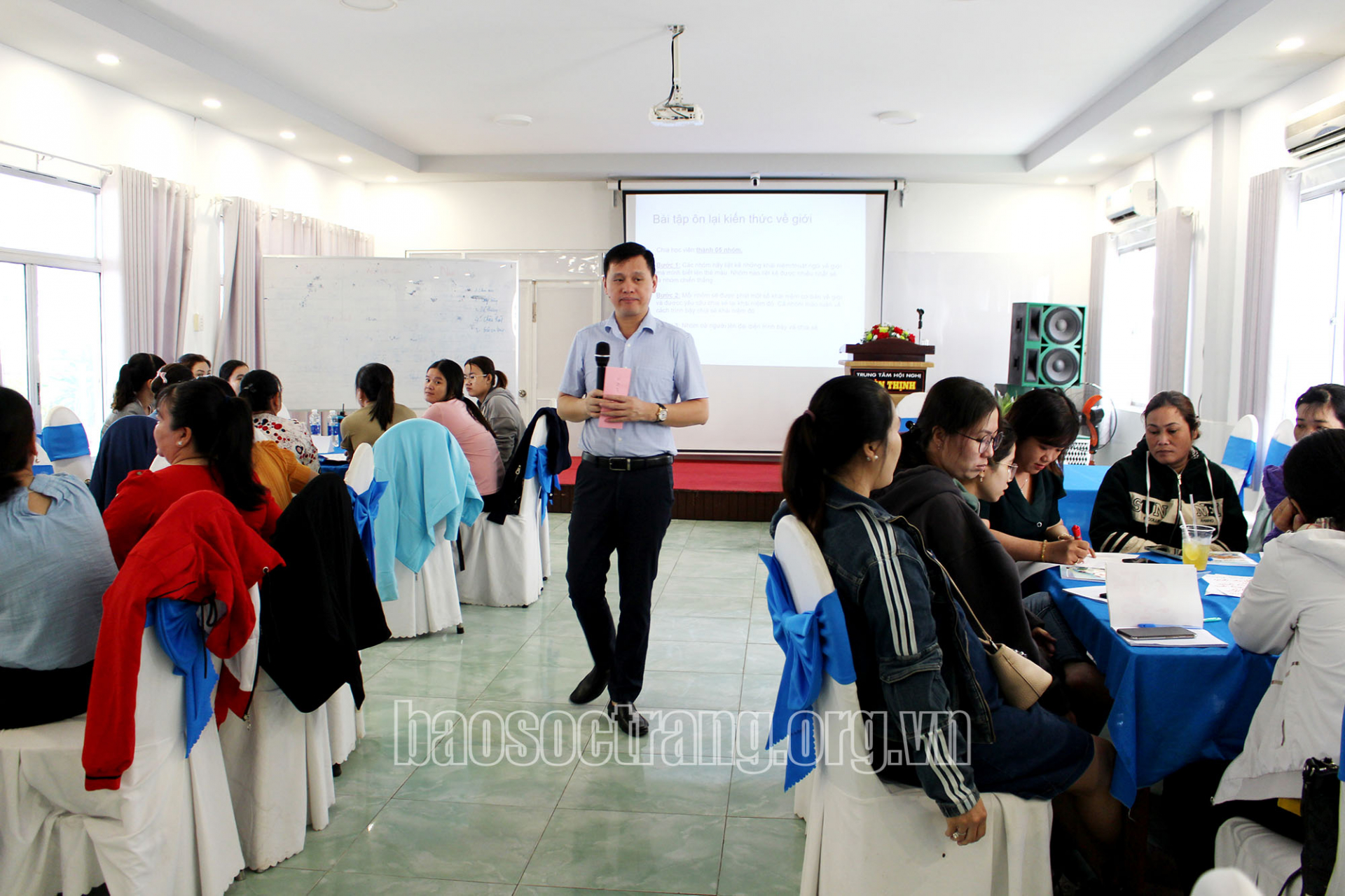 Tập huấn về phát triển năng lực lồng ghép giới cho cán bộ phụ nữ