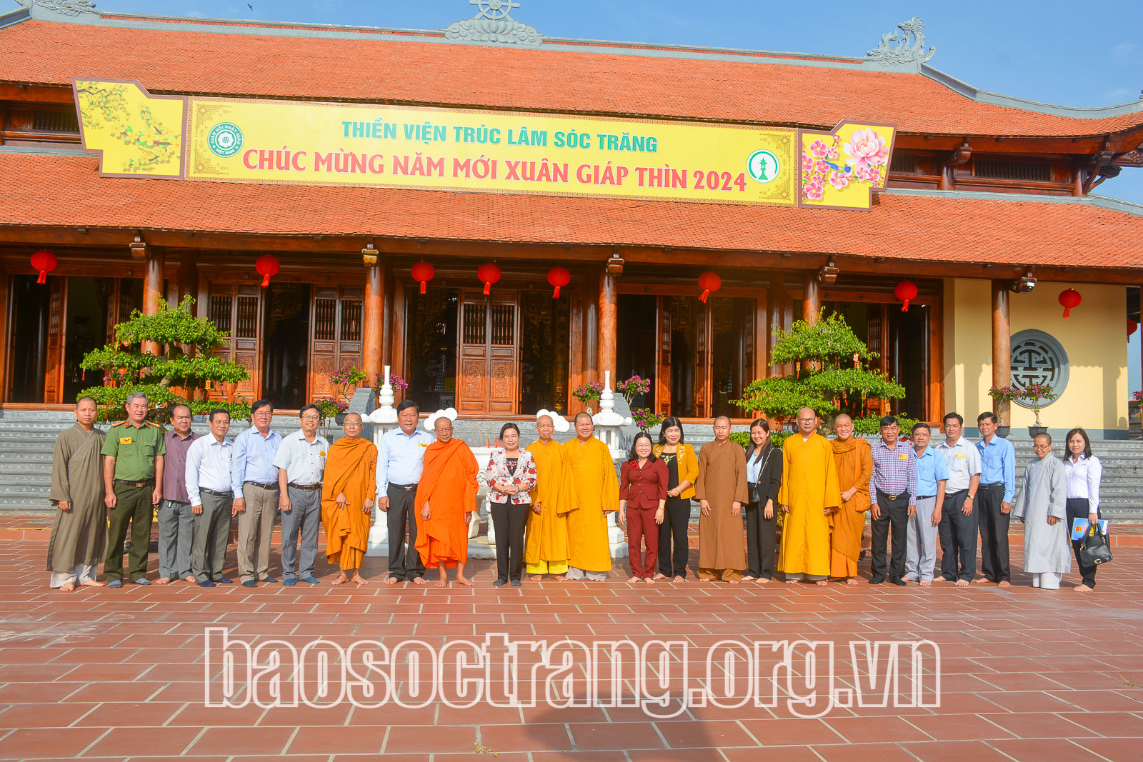 Chúc mừng tổ chức tôn giáo dịp tết Nguyên đán Giáp Thìn năm 2024