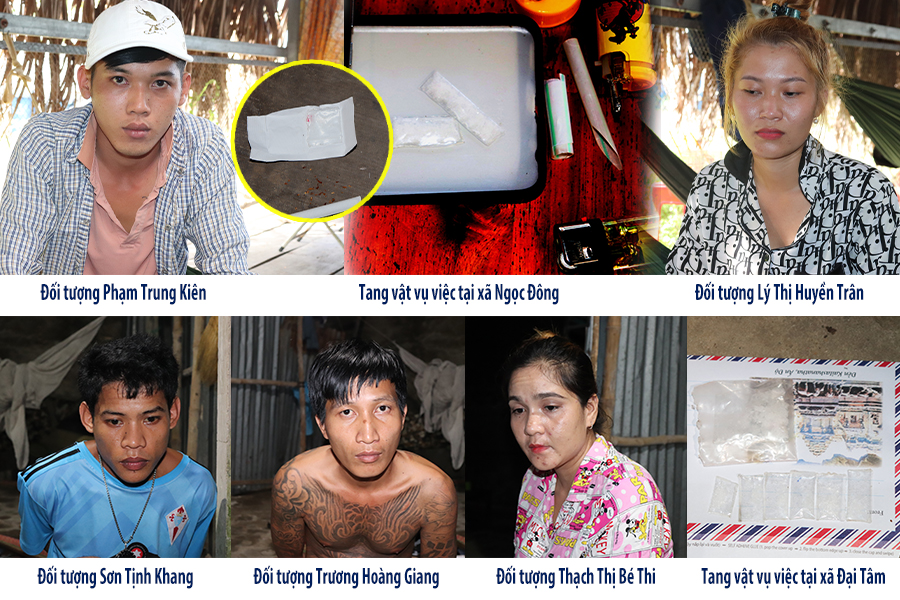 Bắt quả tang liên tiếp 2 vụ tàng trữ trái phép chất ma túy