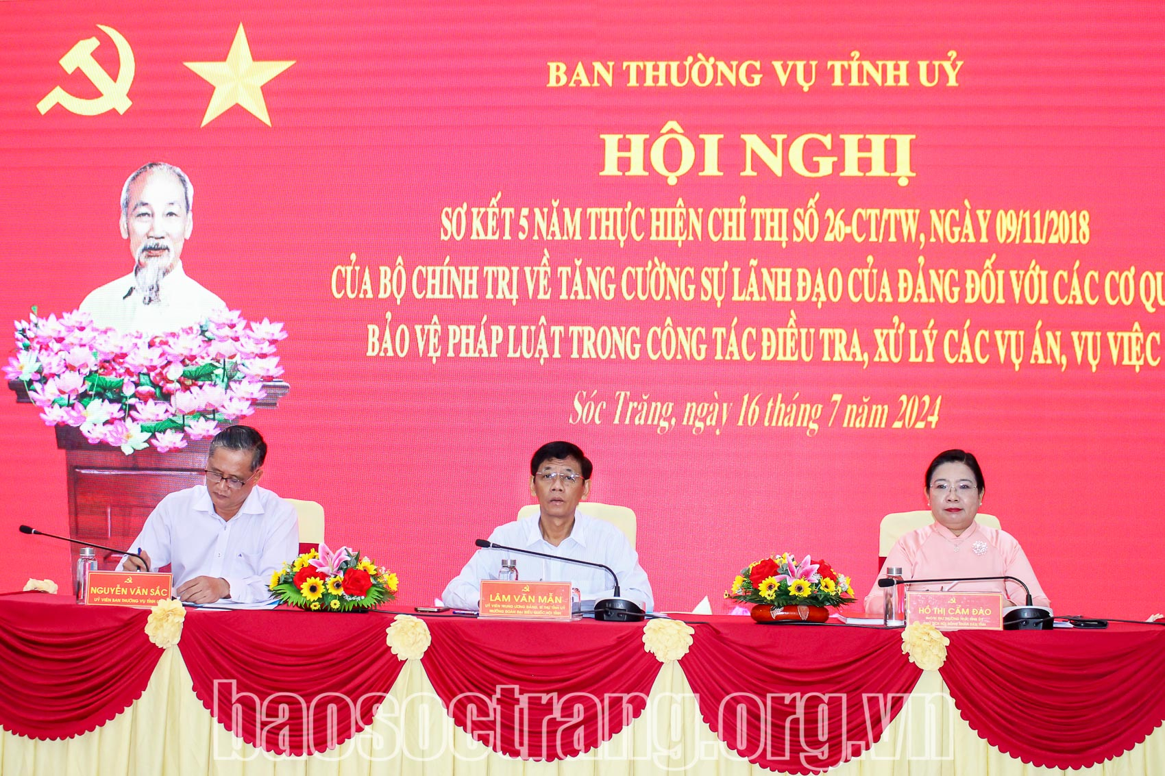 Tăng cường sự lãnh đạo của Đảng đối với các cơ quan bảo vệ pháp luật trong công tác điều tra, xử lý các vụ án, vụ việc