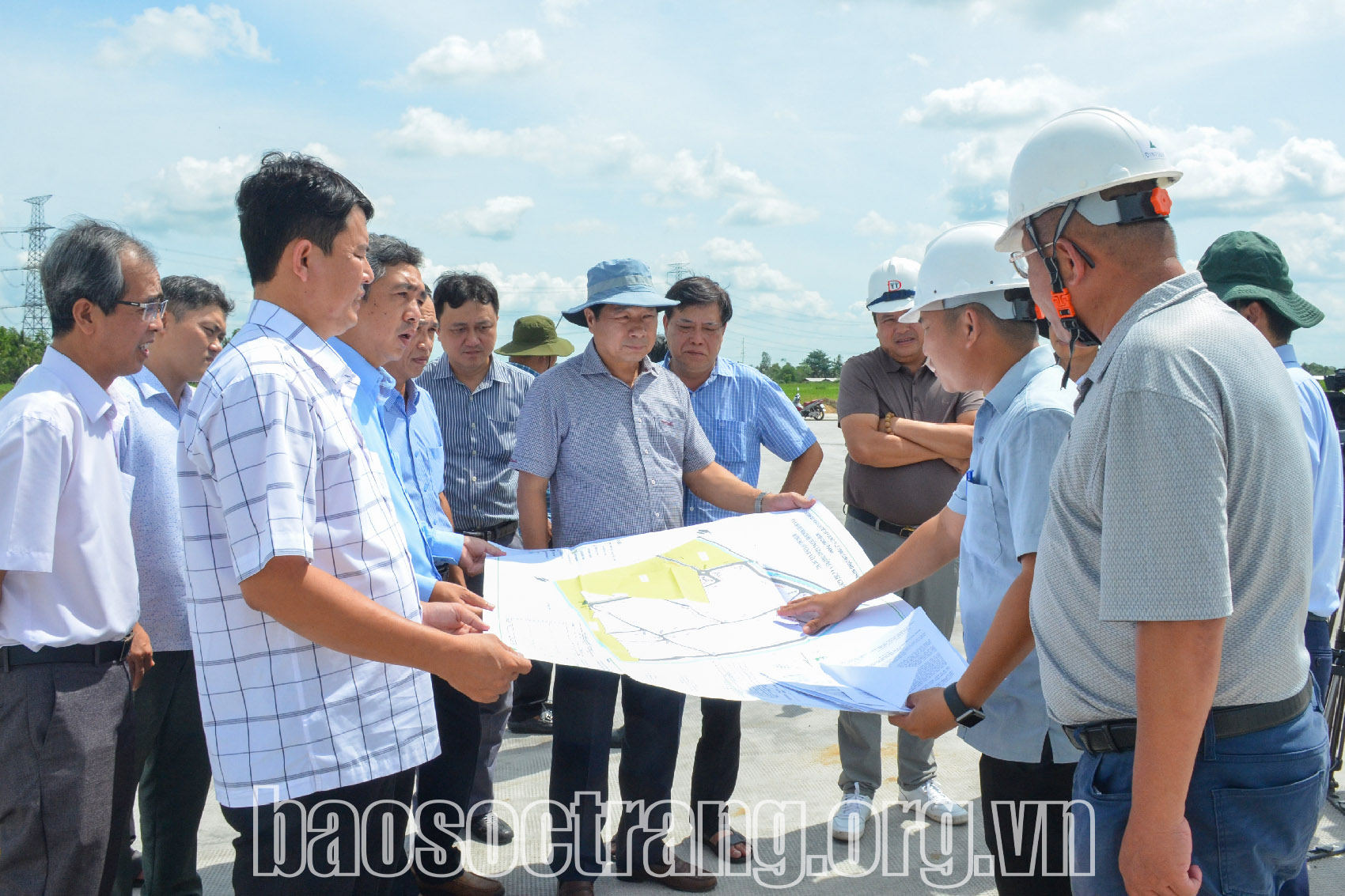 Khảo sát Cụm Công nghiệp Xây Đá B và Xây Đá B mới