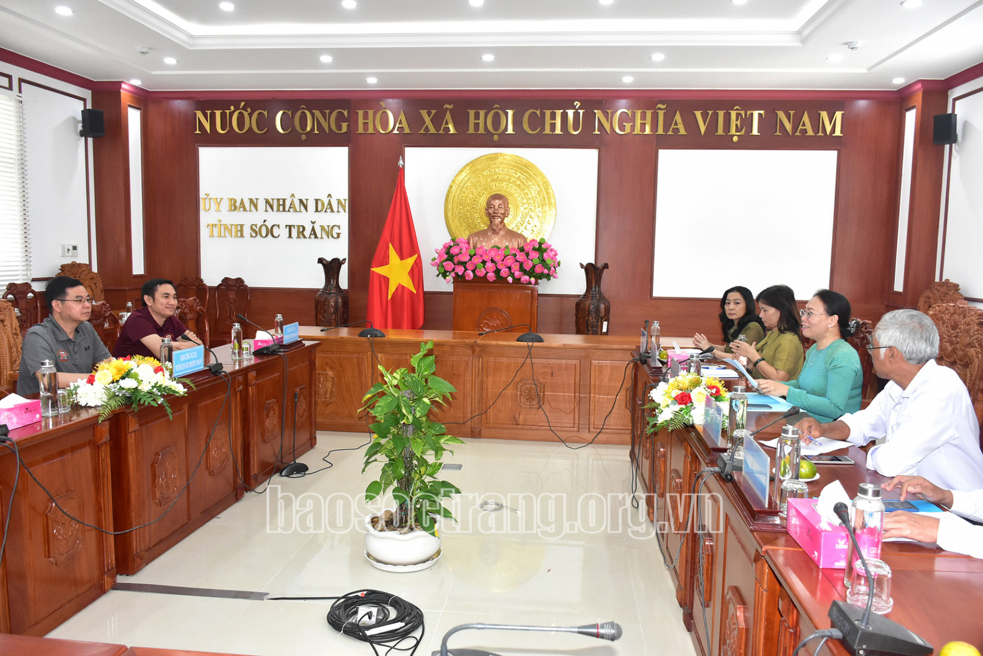 Lãnh đạo tỉnh tiếp và làm việc với đoàn công tác của Trường Đại học Mercer, Hoa Kỳ