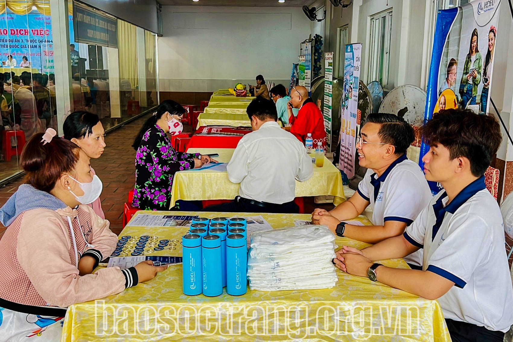 Tổ chức phiên giao dịch việc làm huyện Mỹ Tú năm 2024