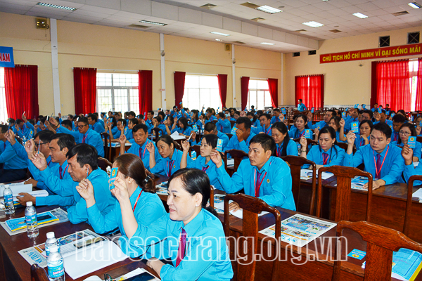 Hướng tới Đại hội Công đoàn tỉnh Sóc Trăng lần thứ XI