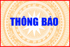 Thông báo