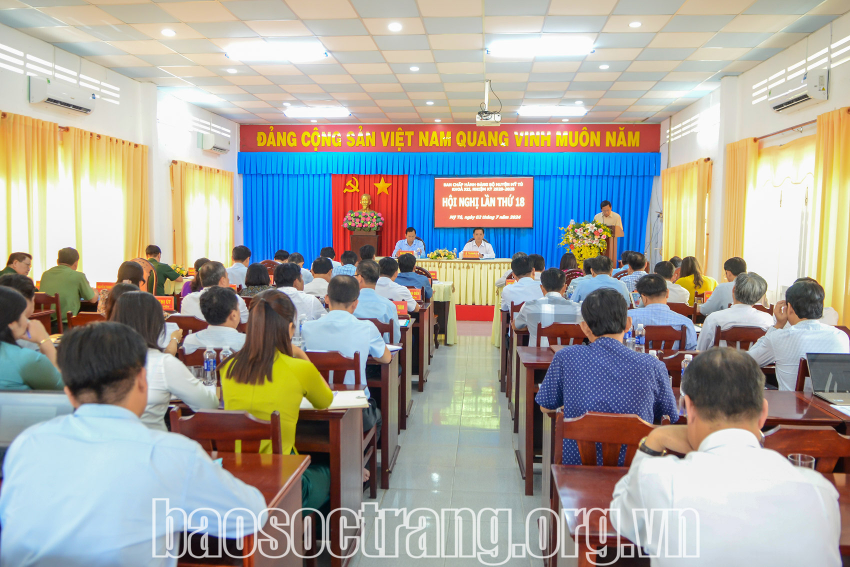 Chuẩn bị chu đáo diễn tập khu vực phòng thủ huyện Mỹ Tú năm 2024