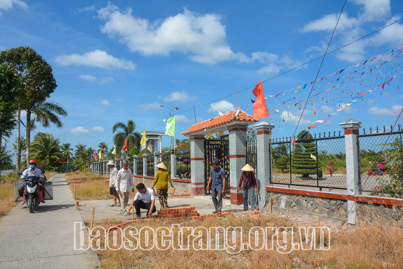 Họ đạo Sa Keo tích cực tham gia xây dựng nông thôn mới