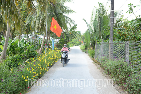 Diện mạo mới vùng đồng bào Khmer xã Mỹ Thuận