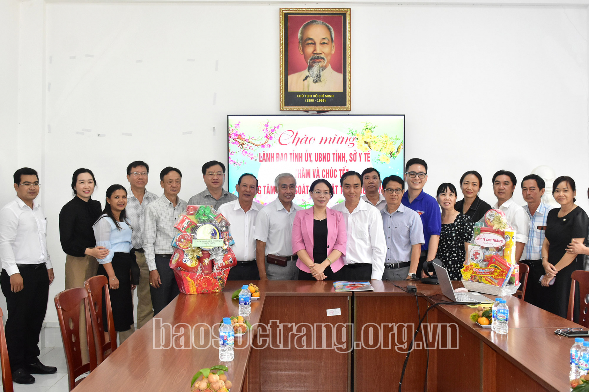 Lãnh đạo tỉnh thăm và chúc Tết các đơn vị trên địa bàn tỉnh