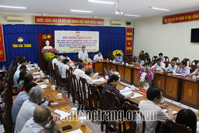 Nhiều ý kiến đóng góp về định mức kinh tế - kỹ thuật áp dụng đối với sự nghiệp công trong lĩnh vực nông nghiệp