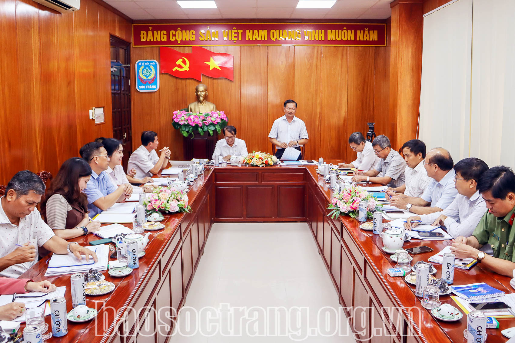 Chủ tịch UBND tỉnh Trần Văn Lâu làm việc với Công ty Trách nhiệm hữu hạn Một thành viên Xổ số kiến thiết Sóc Trăng