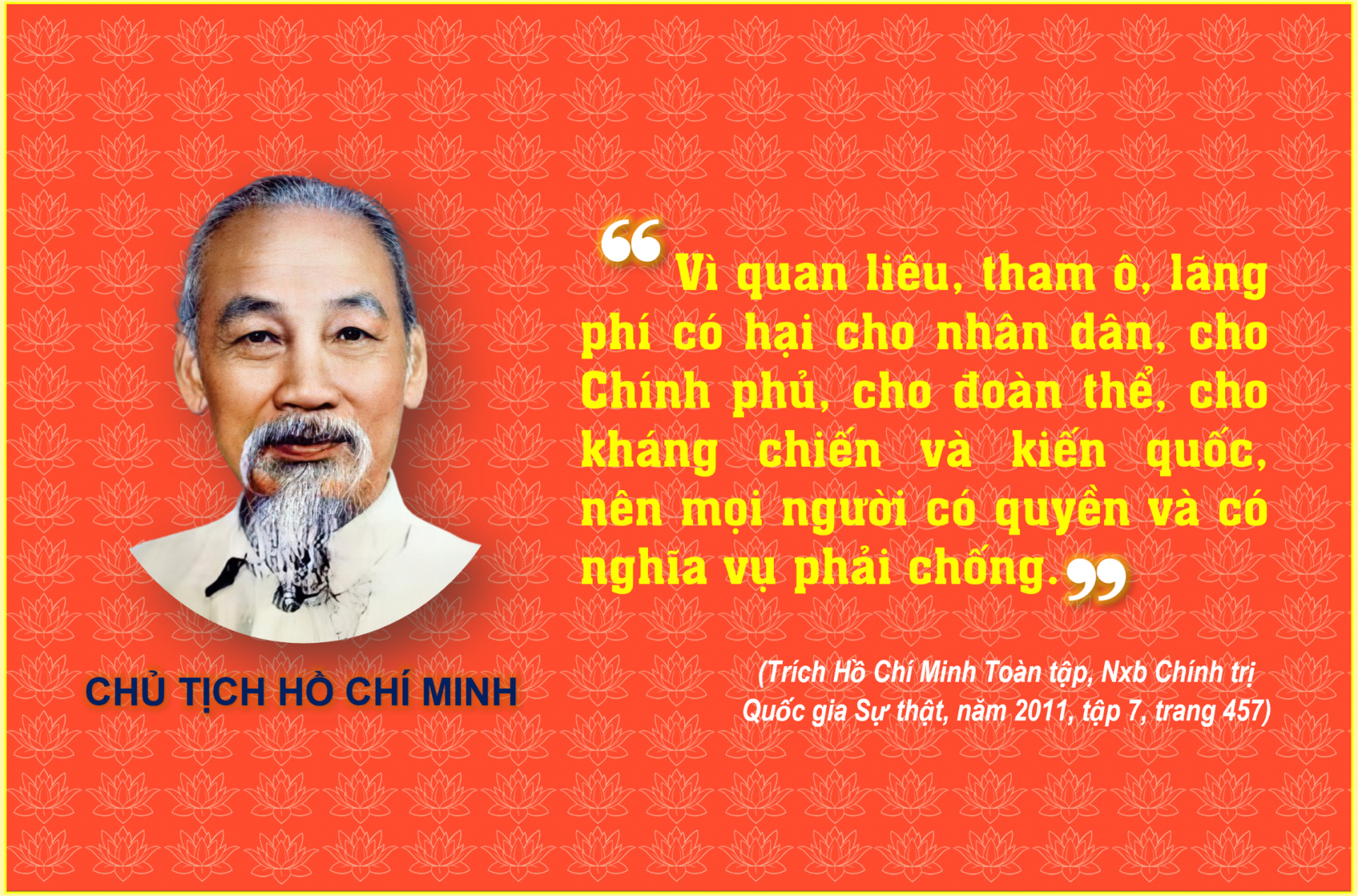 Nhớ Bác ngày này, năm xưa: “Quan liêu, tham ô, lãng phí là tội ác”