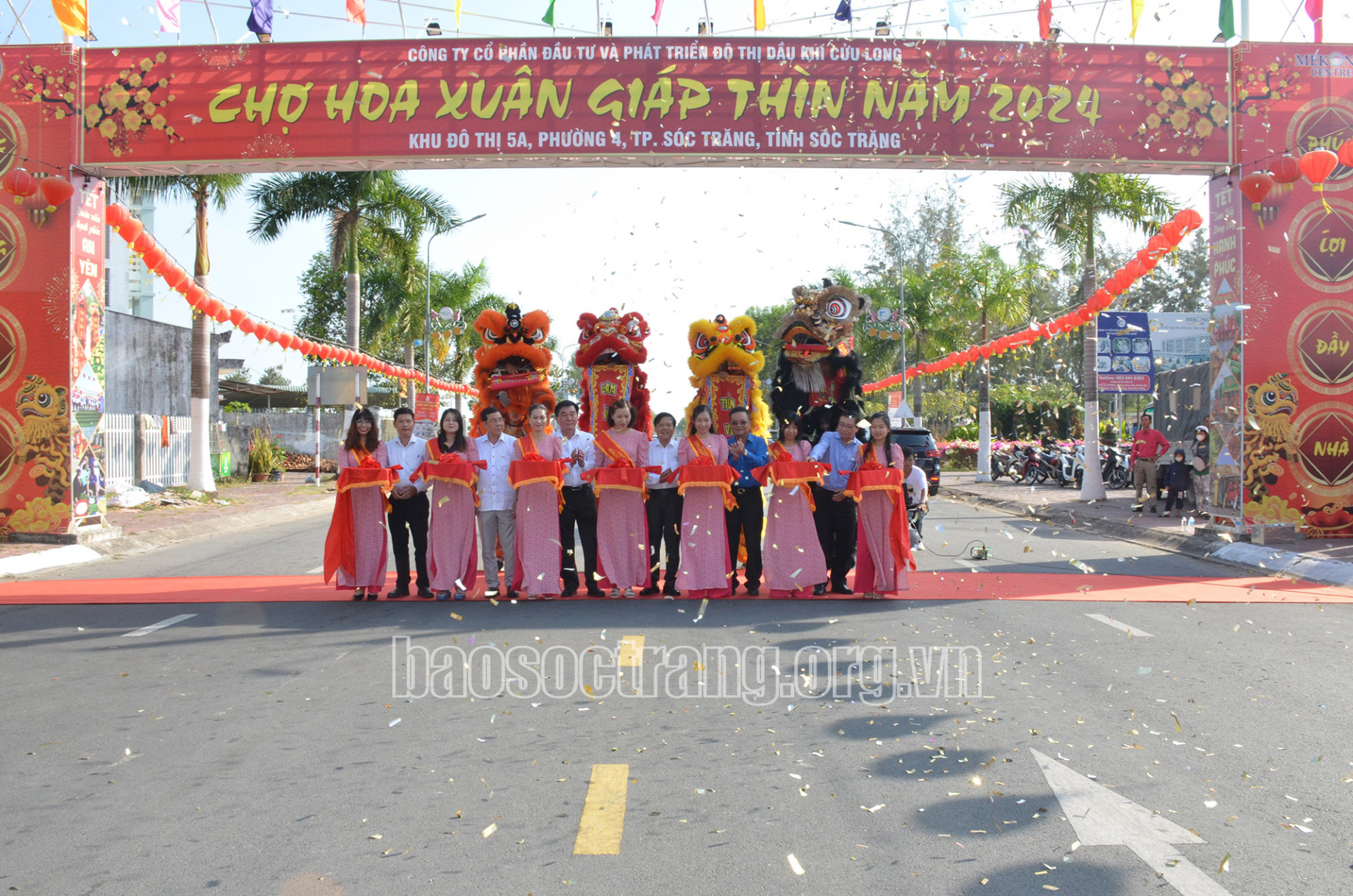 Khai mạc Chợ hoa Xuân Giáp Thìn năm 2024