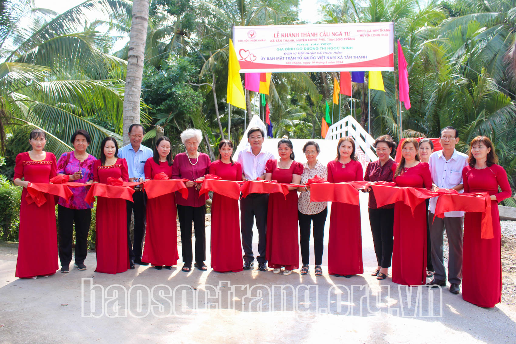 Khánh thành cầu nông thôn trị giá trên 240 triệu đồng