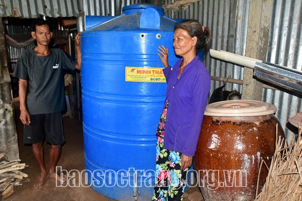 Đồng bào Khmer phấn khởi vì được thụ hưởng từ chương trình mục tiêu quốc gia