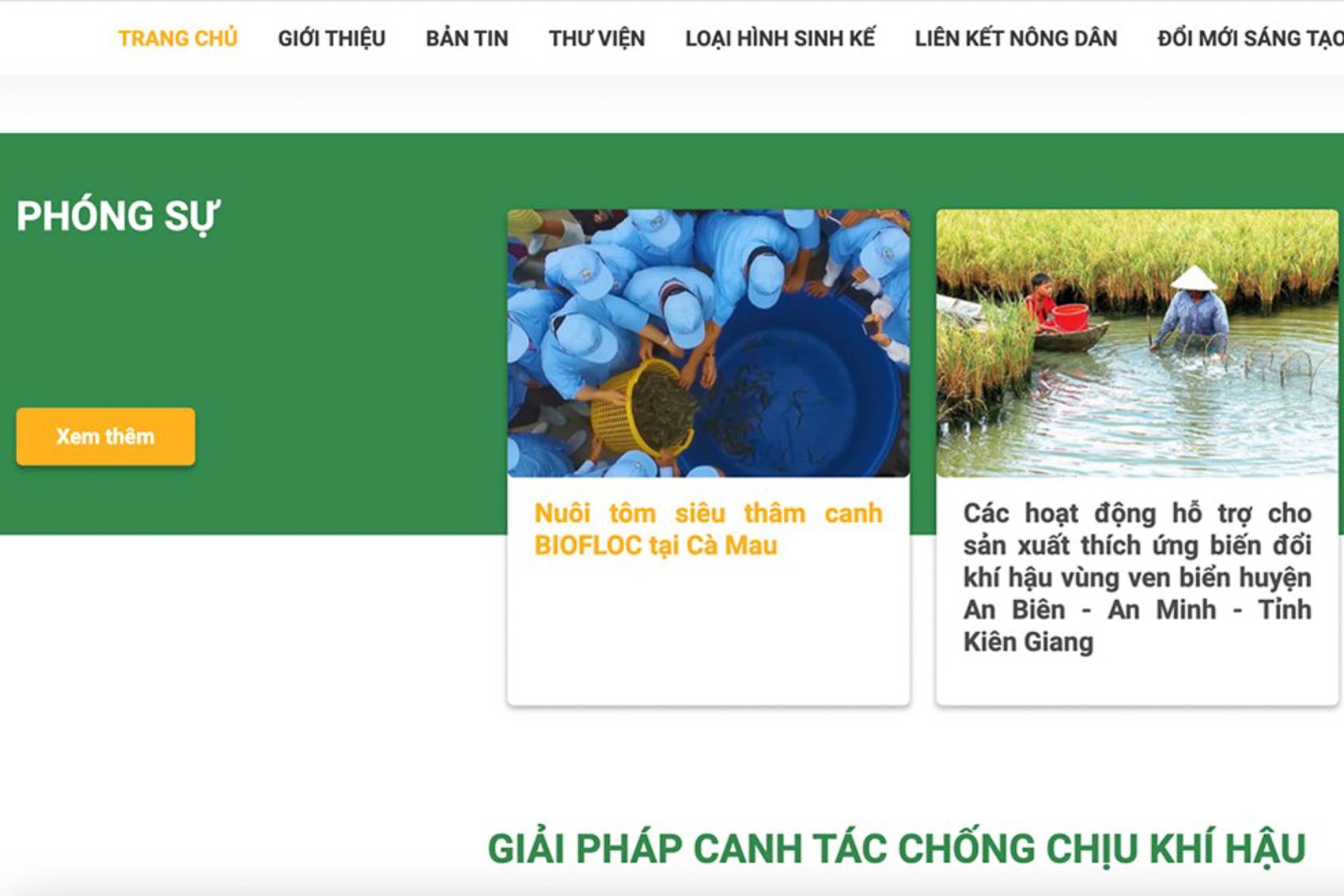 Xây dựng cổng thông tin điện tử tri thức hiệu quả, chuyên nghiệp cho vùng dự án