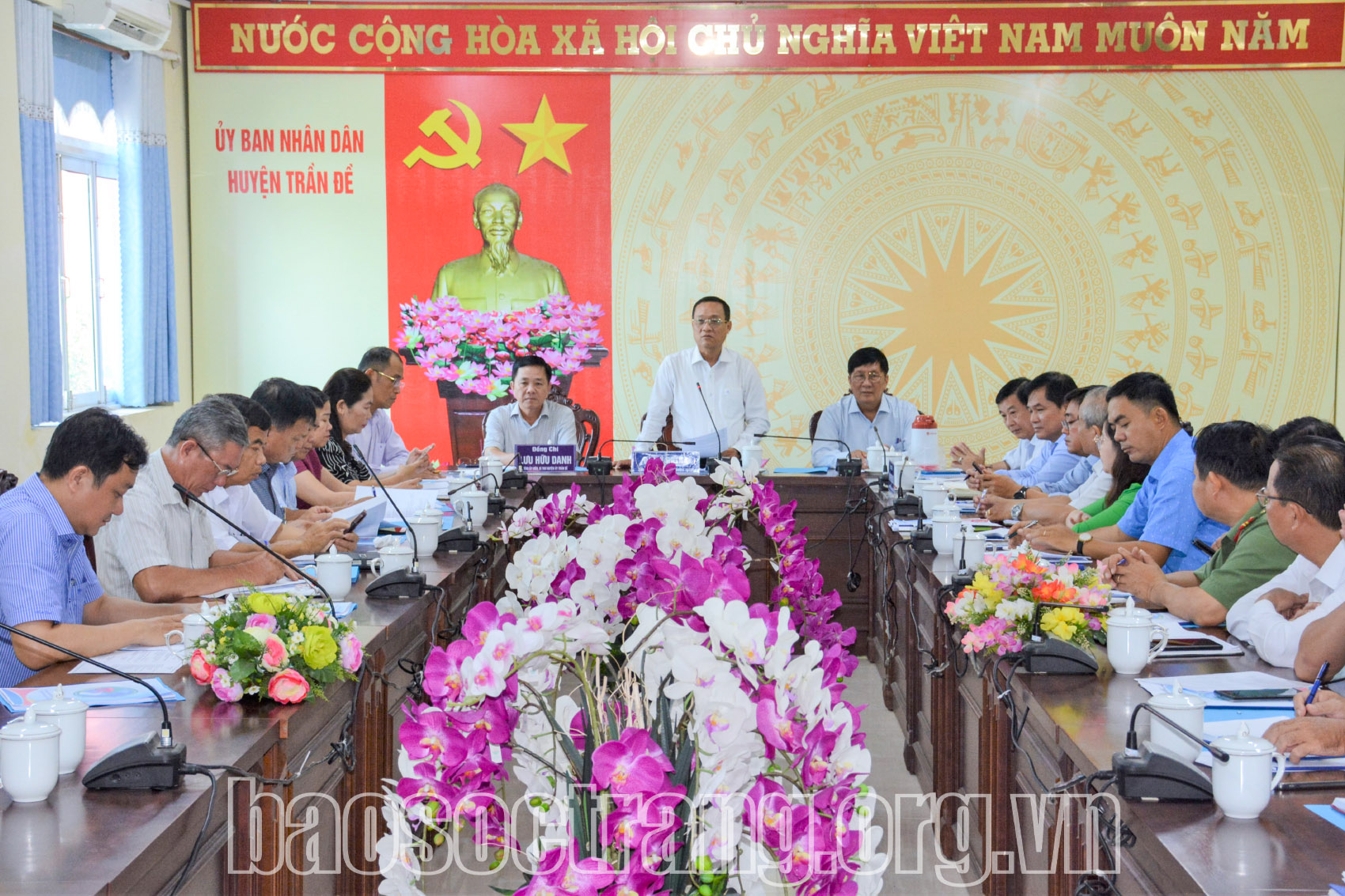 Kiểm tra công tác chuẩn bị Đại hội đại biểu các dân tộc thiểu số tại huyện Trần Đề