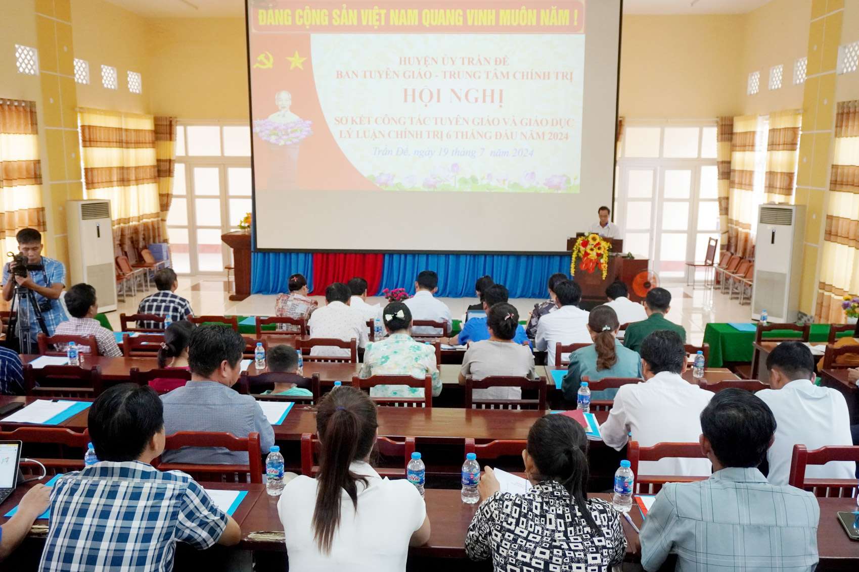 Công tác tuyên giáo, giáo dục lý luận chính trị của huyện Trần Đề đạt nhiều kết quả tích cực