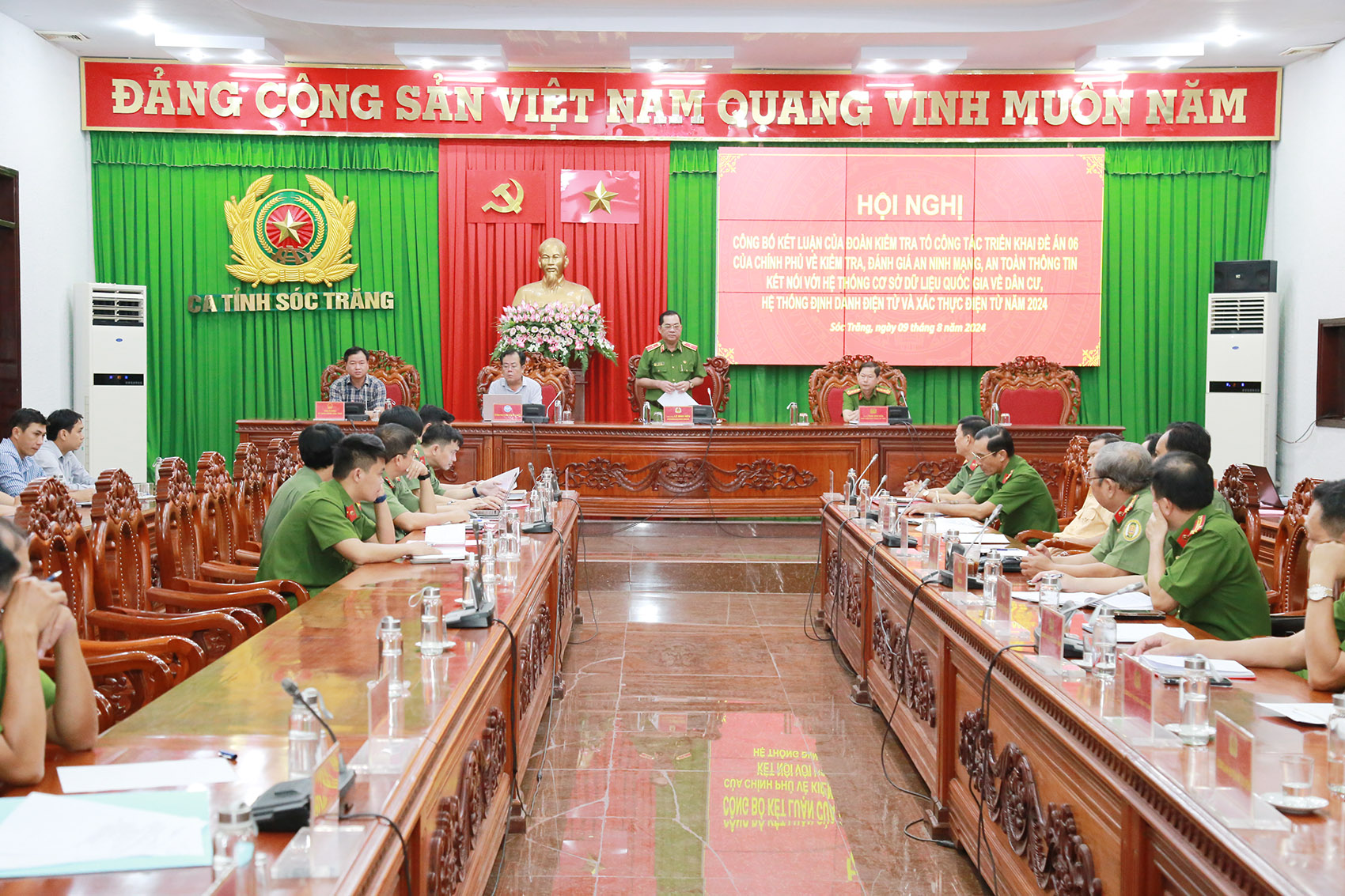 Công bố kết luận kiểm tra công tác bảo đảm an ninh mạng, an toàn thông tin tại tỉnh Sóc Trăng