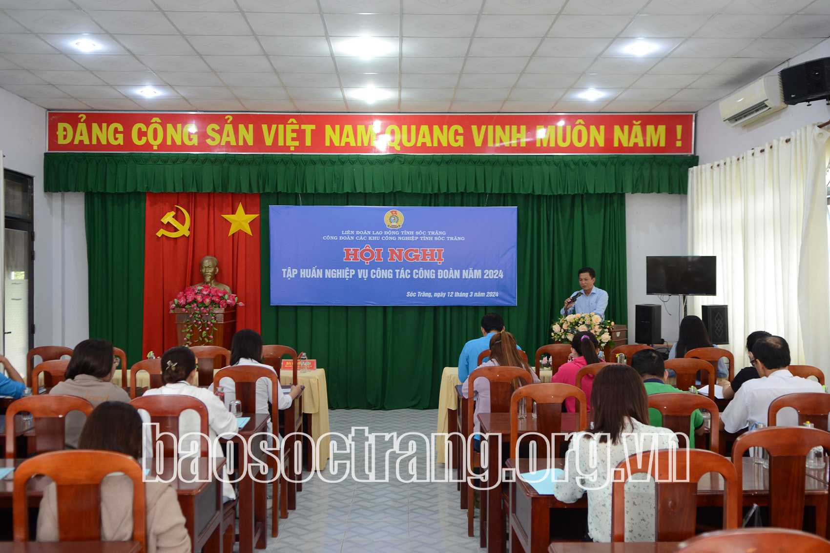 Tổ chức tập huấn nghiệp vụ công tác công đoàn