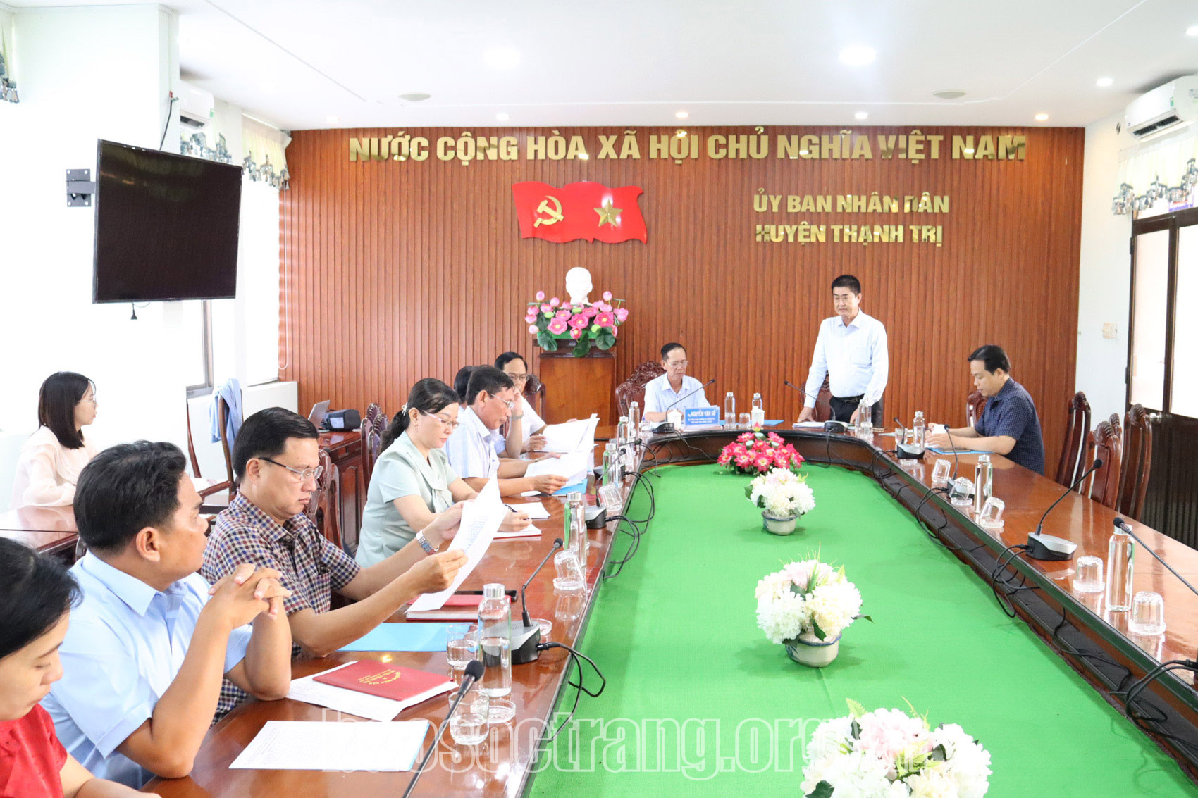 Huyện Thạnh Trị có 8 xã đạt chuẩn nông thôn mới