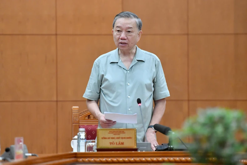 Tổng Bí thư, Chủ tịch nước Tô Lâm chủ trì phiên họp thứ 2 của Tiểu ban Nhân sự