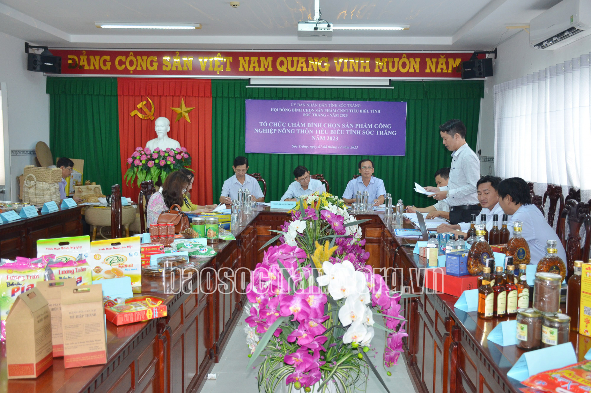 Có 51 sản phẩm tham gia bình chọn sản phẩm công nghiệp nông thôn tiêu biểu của tỉnh năm 2023