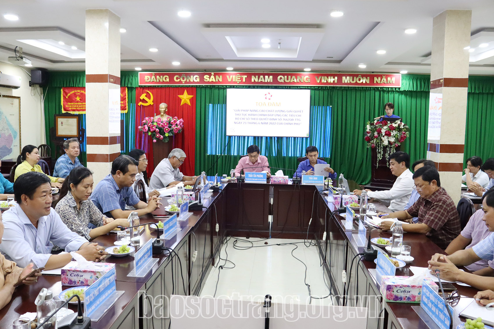 Nâng cao chất lượng giải quyết thủ tục hành chính đáp ứng các tiêu chí Bộ chỉ số theo Quyết định số 766/QĐ-TTg