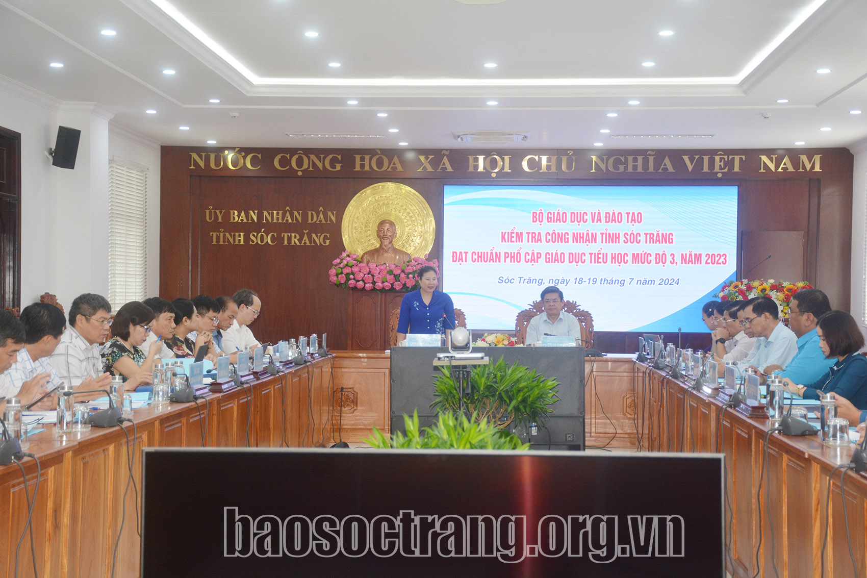 Sóc Trăng đạt chuẩn phổ cập giáo dục tiểu học mức độ 3 năm 2023