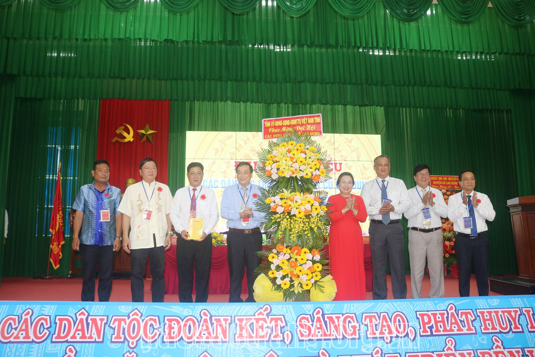 Đại hội đại biểu các dân tộc thiểu số huyện Cù Lao Dung lần thứ I, năm 2024 thành công tốt đẹp