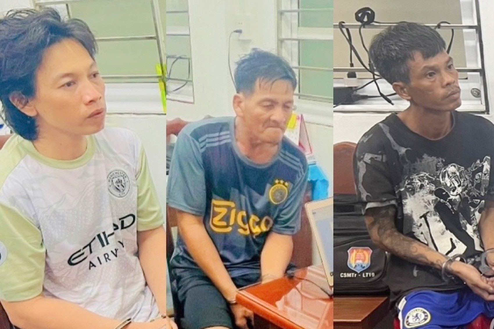 Công an thị xã Vĩnh Châu bắt giữ 3 đối tượng mua bán trái phép chất ma túy