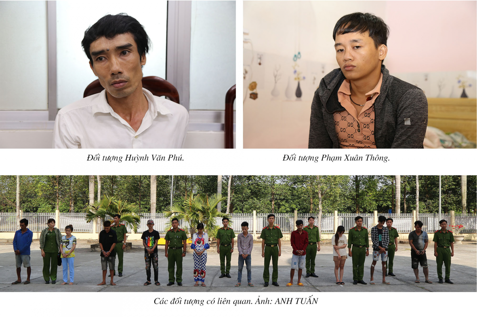 Triệt phá đường dây mua bán, tàng trữ và tổ chức sử dụng trái phép chất ma túy