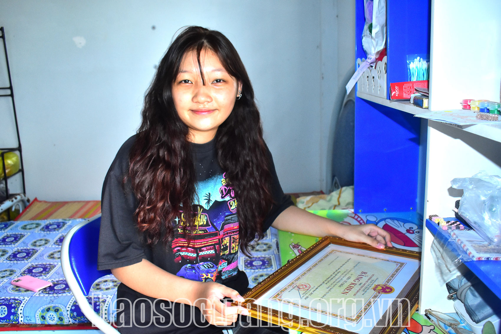 Em Tiêu Tú Châu - Thủ khoa kỳ thi tốt nghiệp trung học phổ thông năm 2024