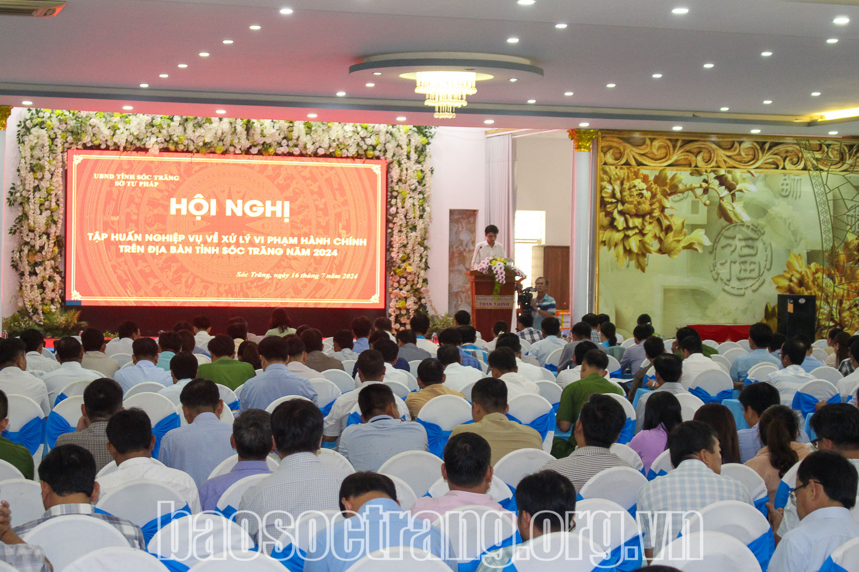 Hơn 540 cán bộ cấp xã được tập huấn nghiệp vụ về xử lý vi phạm hành chính