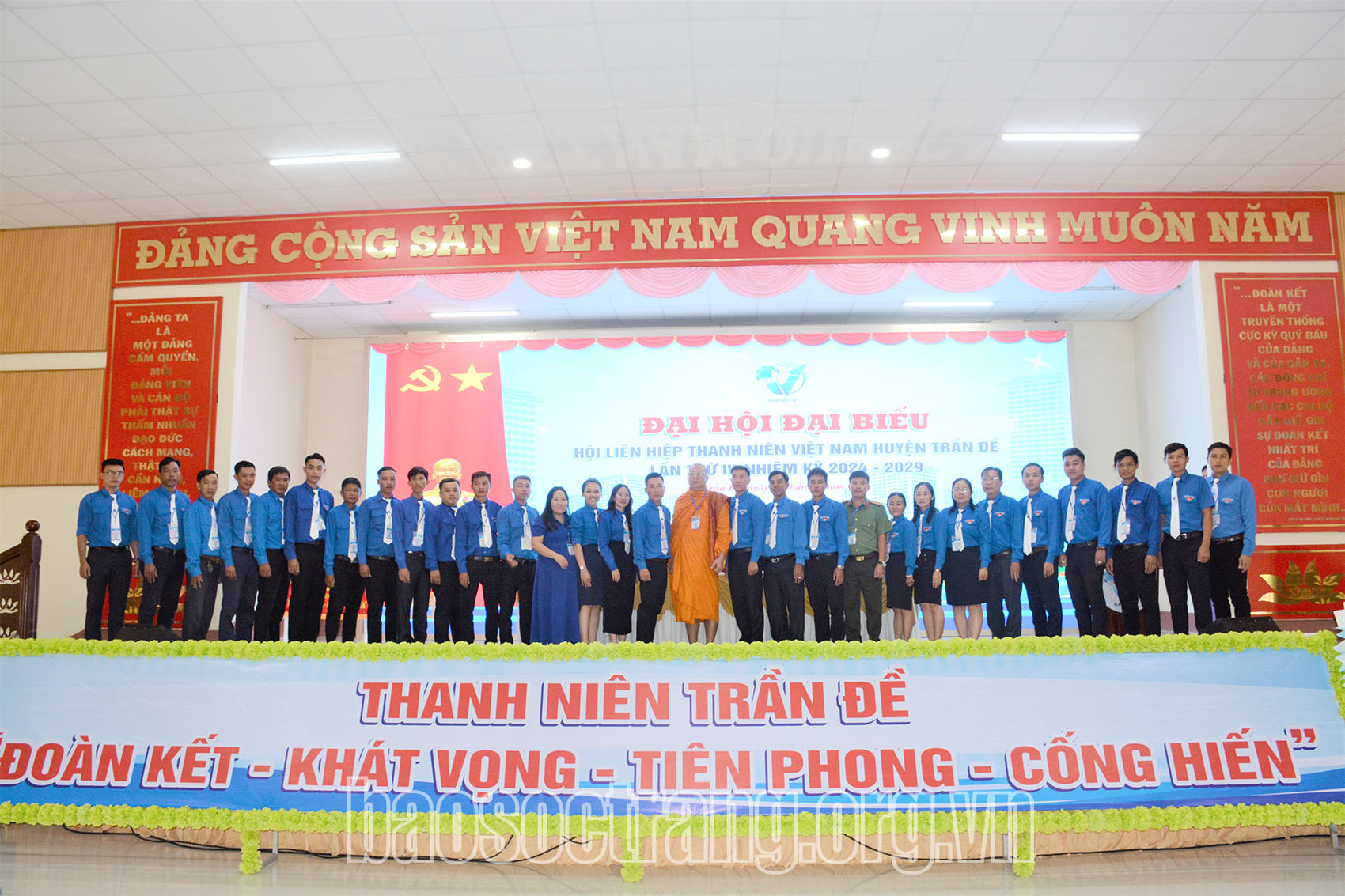 Thanh niên Trần Đề “Đoàn kết - Khát vọng - Tiên phong - Cống hiến”