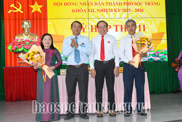 Bà Nguyễn Thị Kiều Linh giữ chức Chủ tịch HĐND thành phố Sóc Trăng và ông Trần Văn Trí giữ chức Chủ tịch UBND thành phố Sóc Trăng