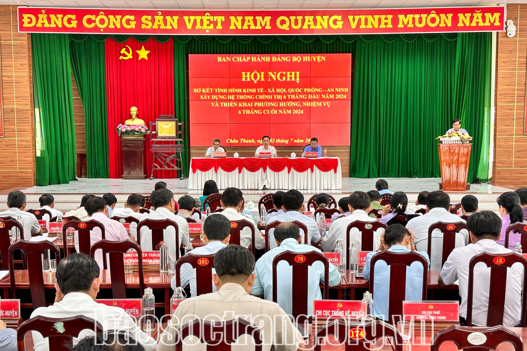 Huyện ủy Châu Thành thực hiện đạt được những kết quả quan trọng