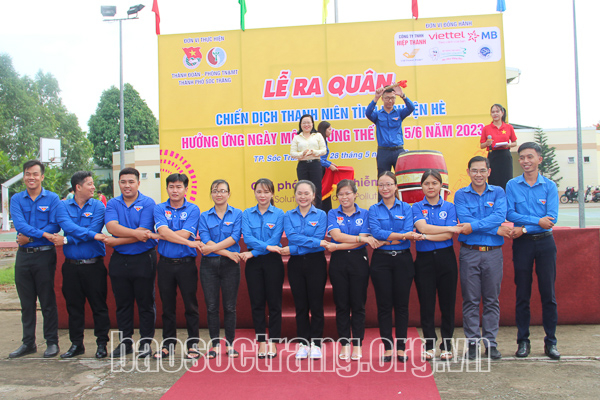 Ra quân Chiến dịch Thanh niên tình nguyện hè năm 2023