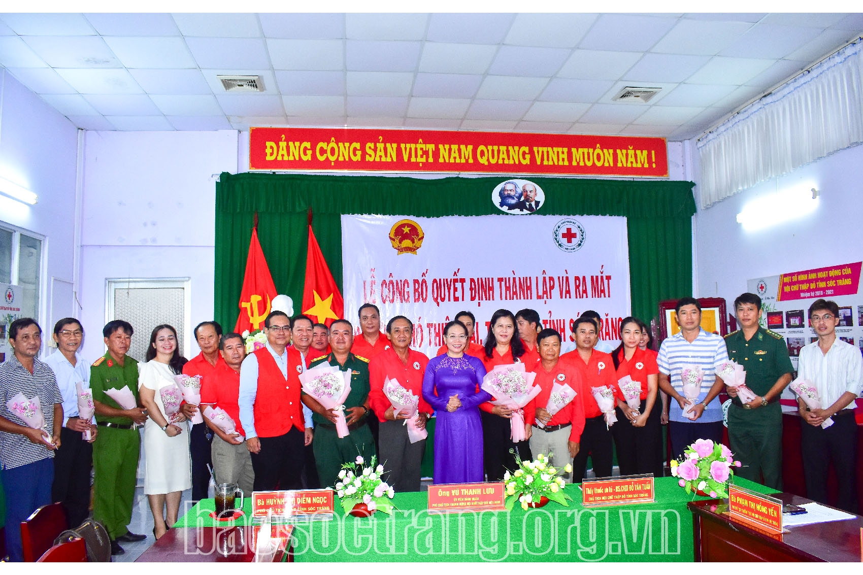 Ra mắt Đội ứng phó thiên tai, thảm họa tỉnh Sóc Trăng